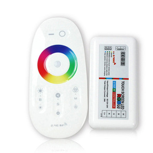 rgbw controller + WIFI 2.4G RF colorful 12-24V wireless control